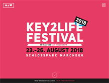 Tablet Screenshot of key2life.at